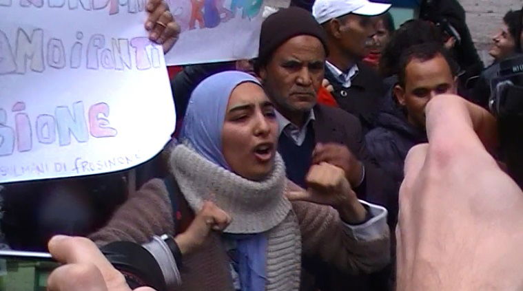 musulmani contro isis