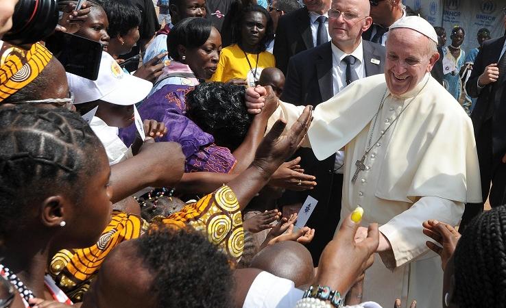 Papa Francesco a Bangui