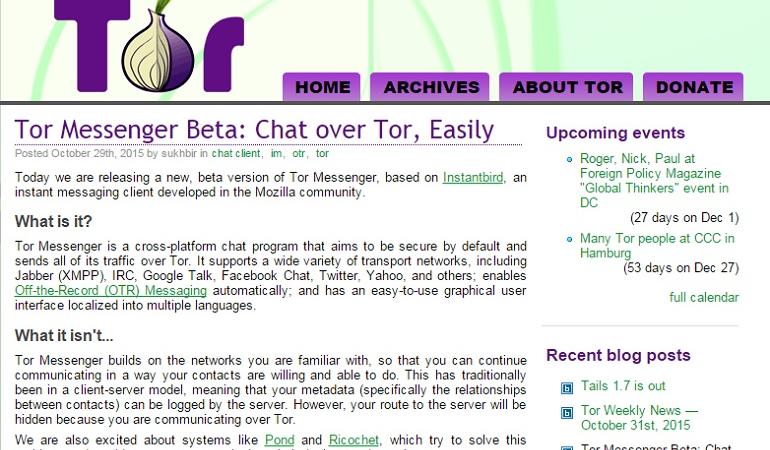 tor messenger