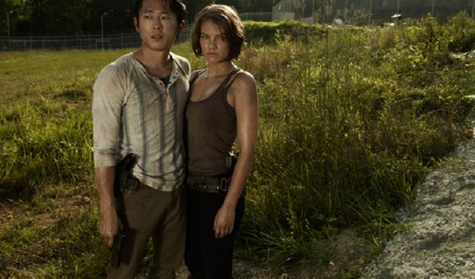 walking dead maggie incinta glenn