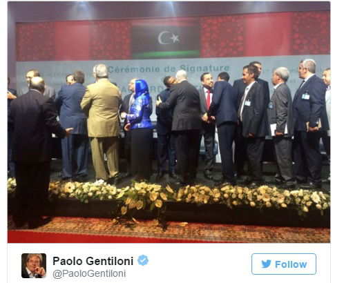 LIBIA ACCORDO GENTILONI