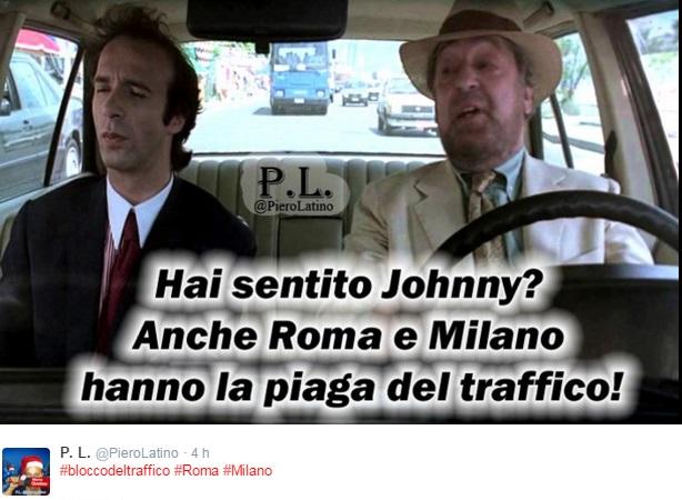 blocco traffico
