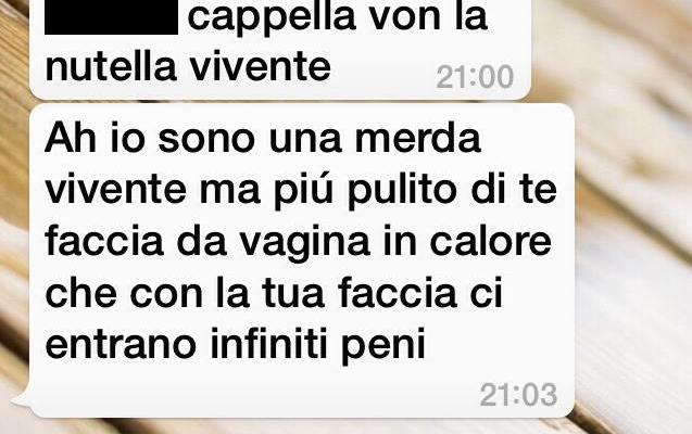 bullismo preside chat whatsapp