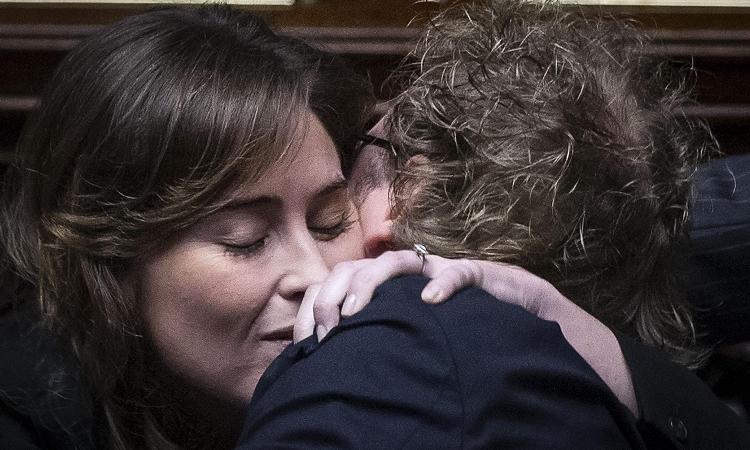 Maria Elena Boschi in Aula