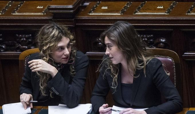 Maria Elena Boschi in Aula