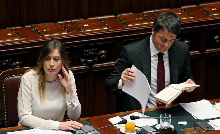 Maria Elena Boschi e Matteo Renzi