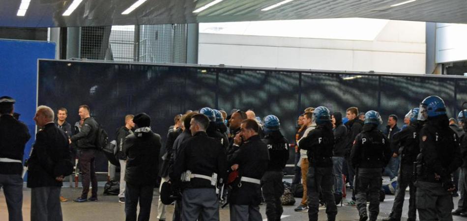 napoli legia scontri