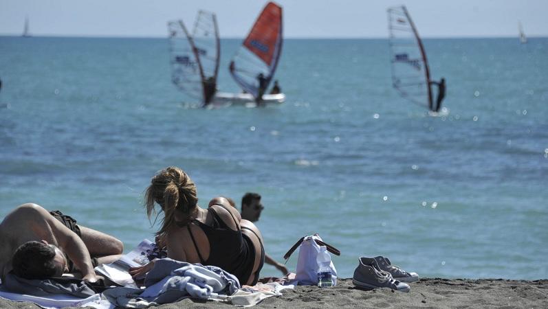 Una spiaggia