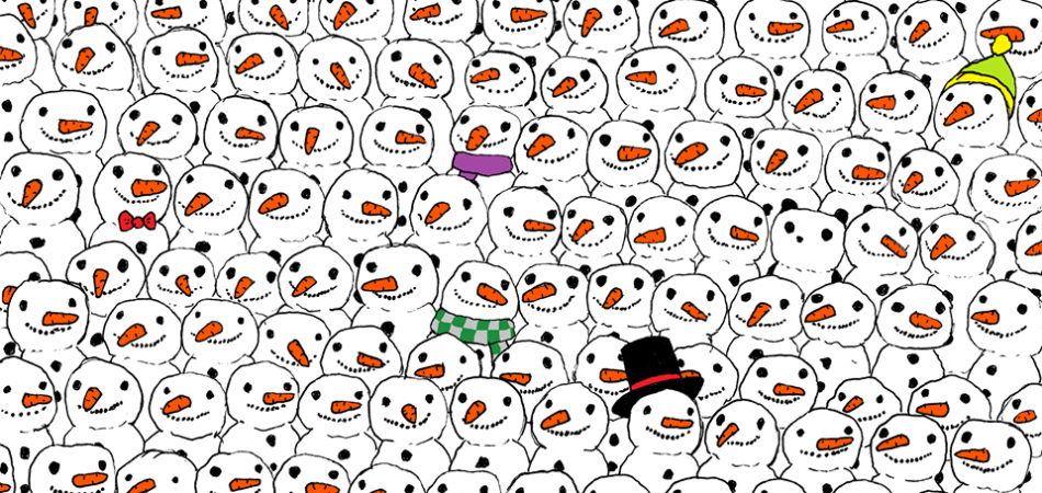 trova il panda