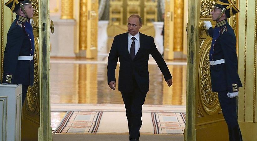 Vladimir Putin camminata
