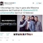 Testi canzoni Sanremo 2016