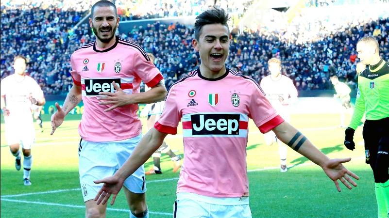UDINESE-JUVENTUS 0-4 DYBALA MANDZUKIC