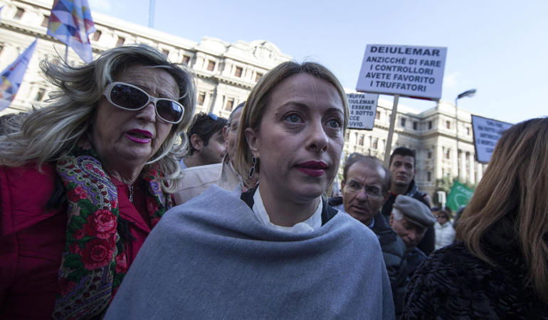 giorgia meloni incinta