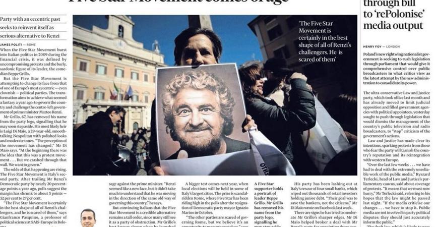 m5s financial times