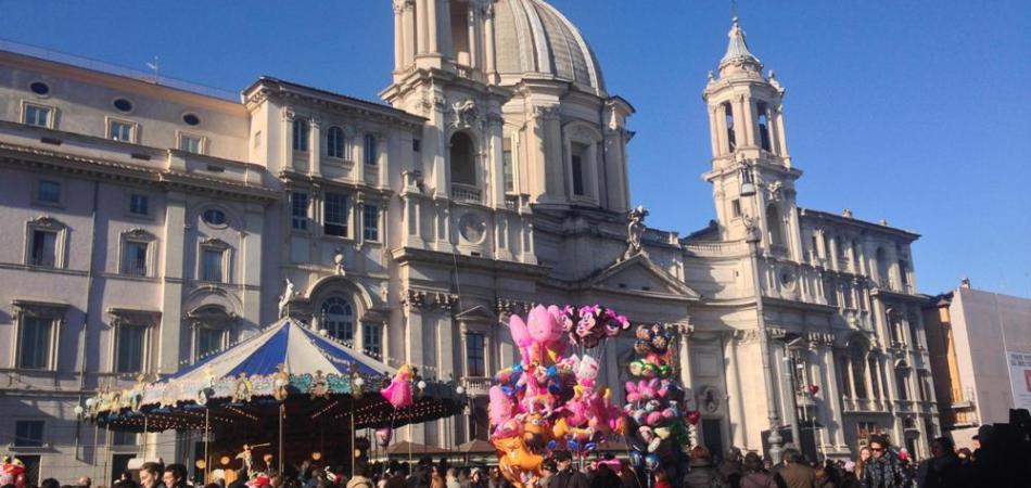 piazza navona parcheggiatori