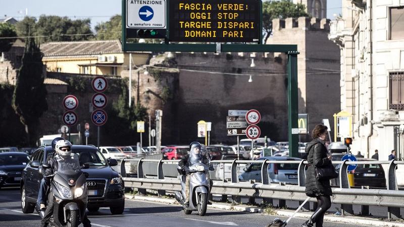 Roma domenica antismog targhe alterne