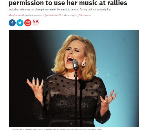 ADELE DONALD TRUMP