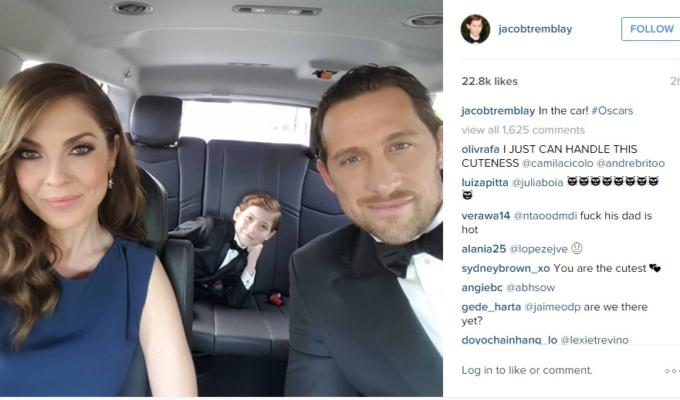 Oscar 2016 Jacob Tremblay