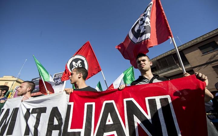 casapound arresti