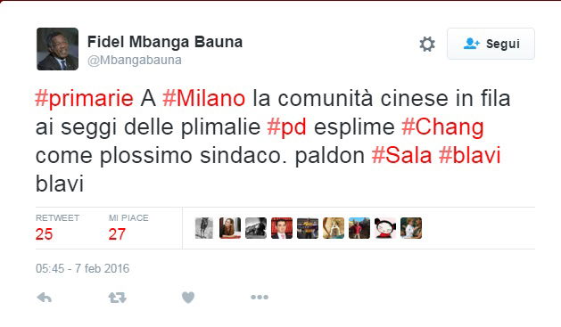 Bauna cinesi