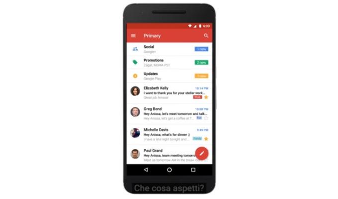 Gmail senza account Google