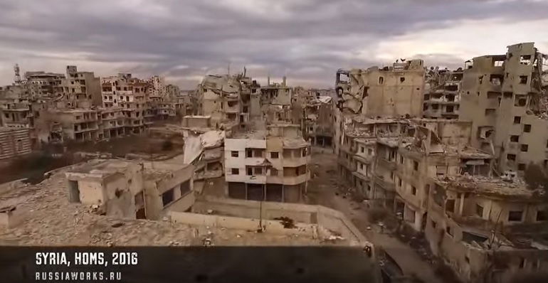 homs distrutta