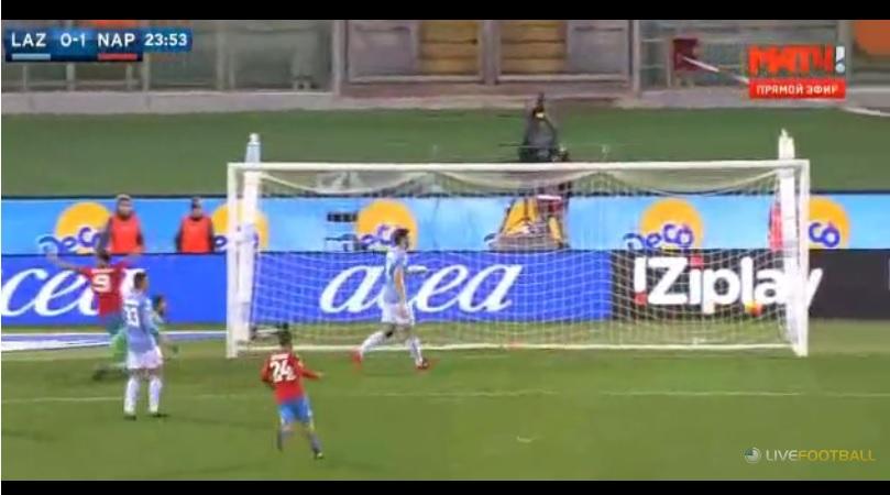 Lazio-Napoli video gol highlights