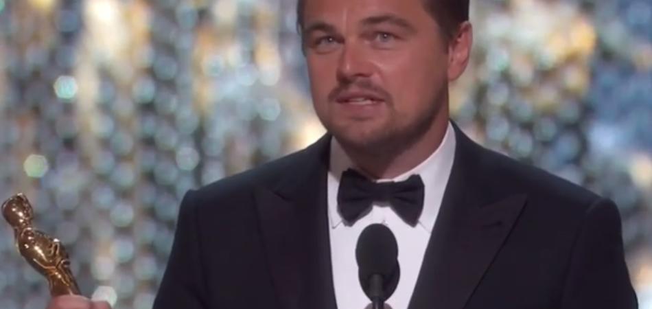 leonardo dicaprio oscar 2016