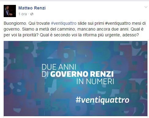 matteo renzi slide