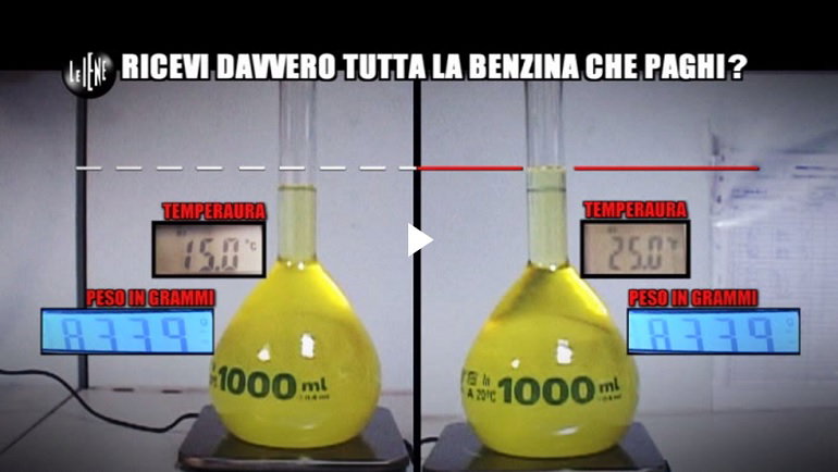 Il servizio de Le Iene sulla benzina: riceviamo davvero tutto il carburante per cui paghiamo? article-post