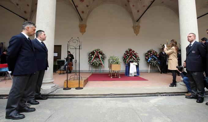 umberto eco funerali