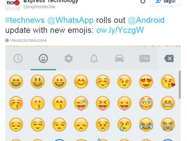 Whatsapp aggiornamento android