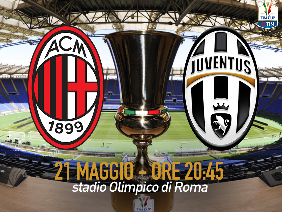 Biglietti finale Coppa Italia 2016 MilanJuventus Prezzi