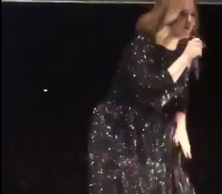 adele twerking