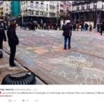 attentato-bruxelles messaggi scritti sulla strada foto