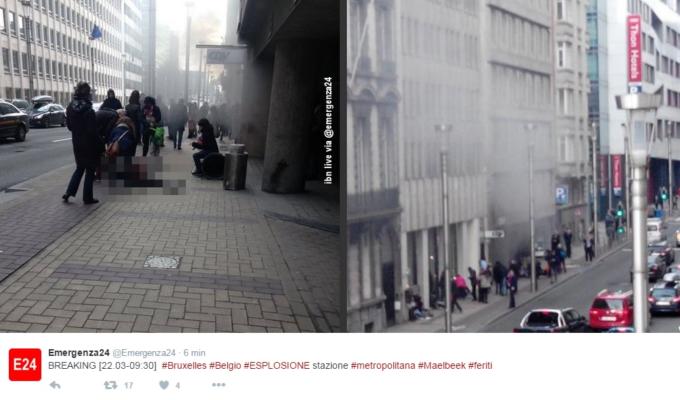 attentati bruxelles facebook