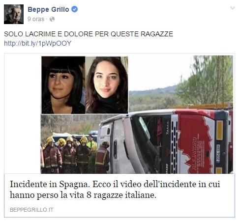 beppe grillo spagna