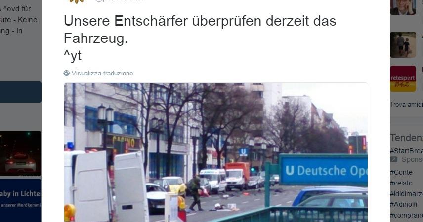 bomba berlino auto