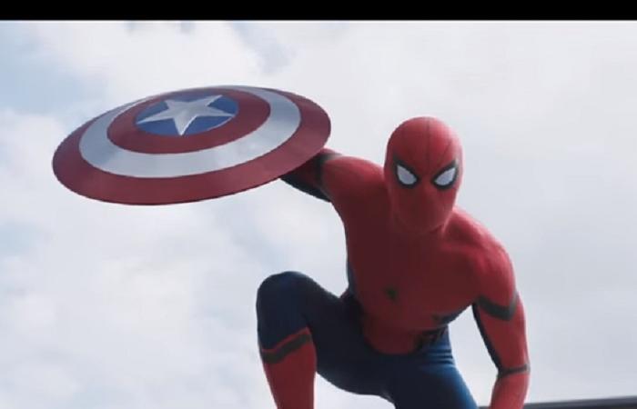captain america civil war uomo ragno