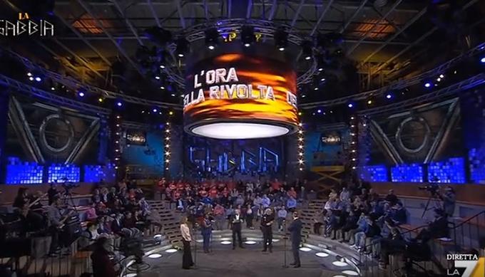 cecile kyenge cori razzisti la gabbia paragone video