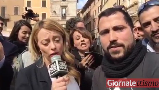 giorgia meloni karaoke