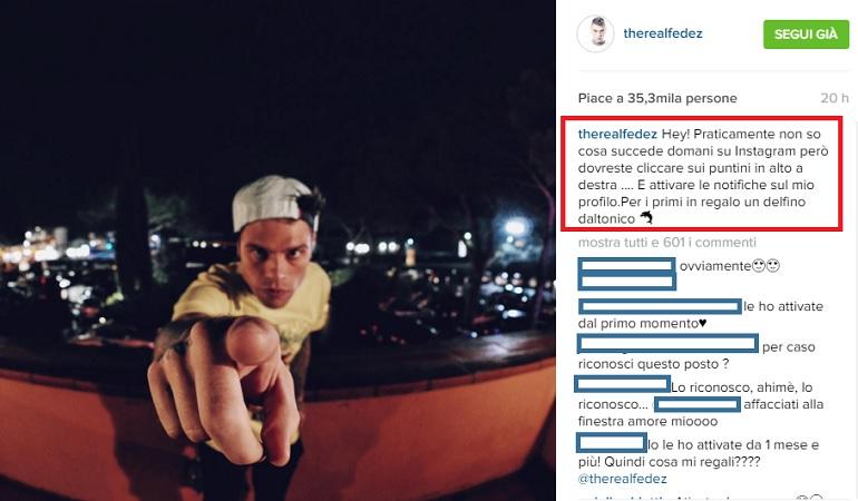instagram notifiche algoritmo