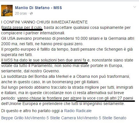 manlio di stefano confini