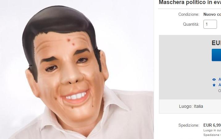 maschera renzi