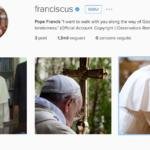 papa francesco instagram
