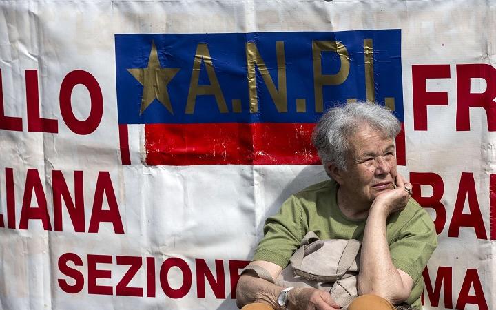 sindaco CasaPound 25 aprile