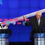 Dibattito democratico Hillary Clinton Bernie Sanders