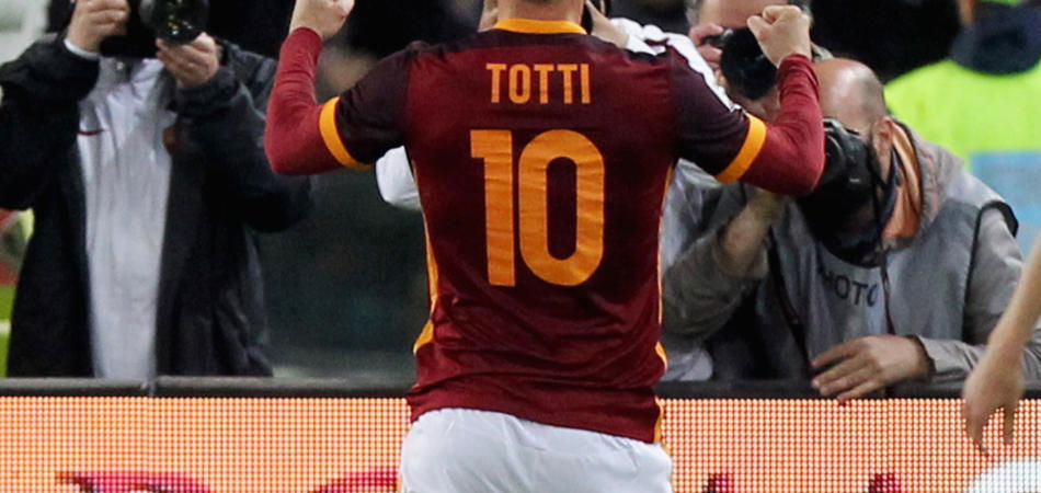 Francesco Totti doppietta Torino