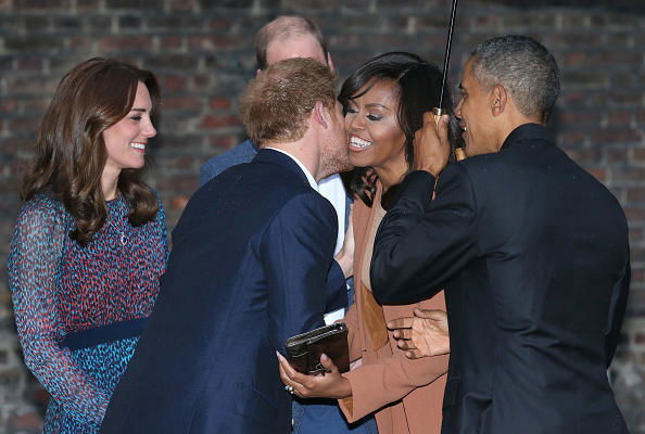 baby george riceve obama e michelle