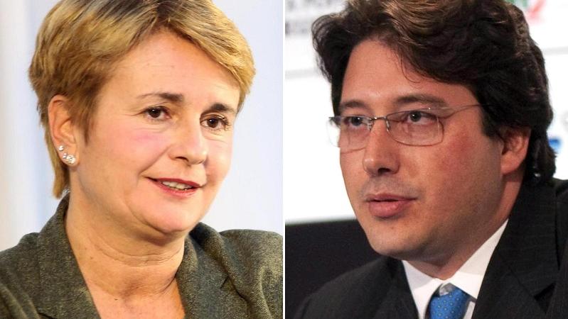 Federica Guidi e Gianluca Gemelli